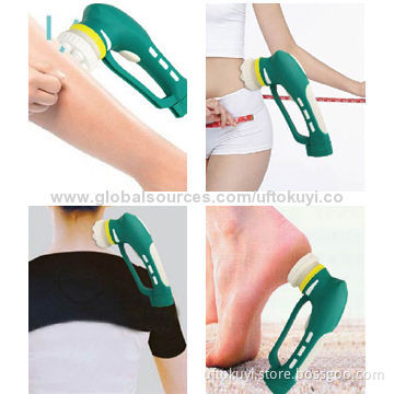 Electric Massagers, Soft Rubber Handle for Comfort Use, Portable Rechargeable Massager